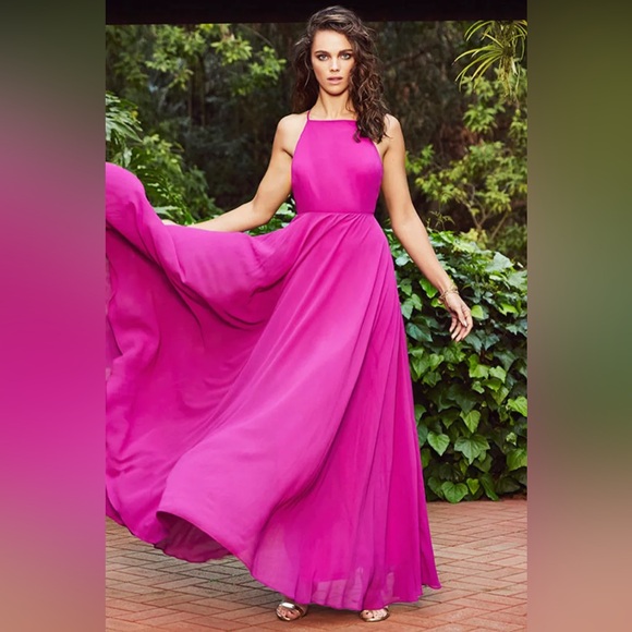 *SOLD* Lulu’s Mythical Kind of Love Maxi Dress Small - Picture 4 of 8